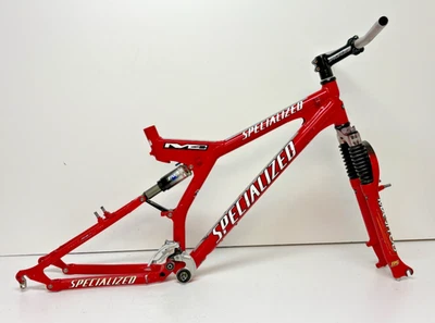 2000 Specialized S-Works 17" C-T M4 Aluminum Mtn Bike Frame Fox Float RC Mars CL - Image 1 of 4