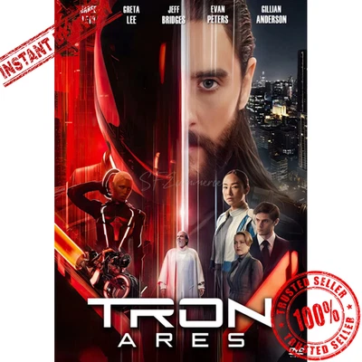 Трон Арес‎ 2025 DVD экшн научно-фантастические приключения фильм без ограничений по регионам английское аудио - Изображение 1 из 4