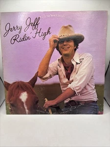 Jerry Jeff – Ridin' High Vinyl Record - 33RPM - Foto 1 di 5