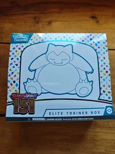 Pokemon 151 Elite Trainer Box - Scarlet & Violet - English - New & Sealed - Bild 1 von 2