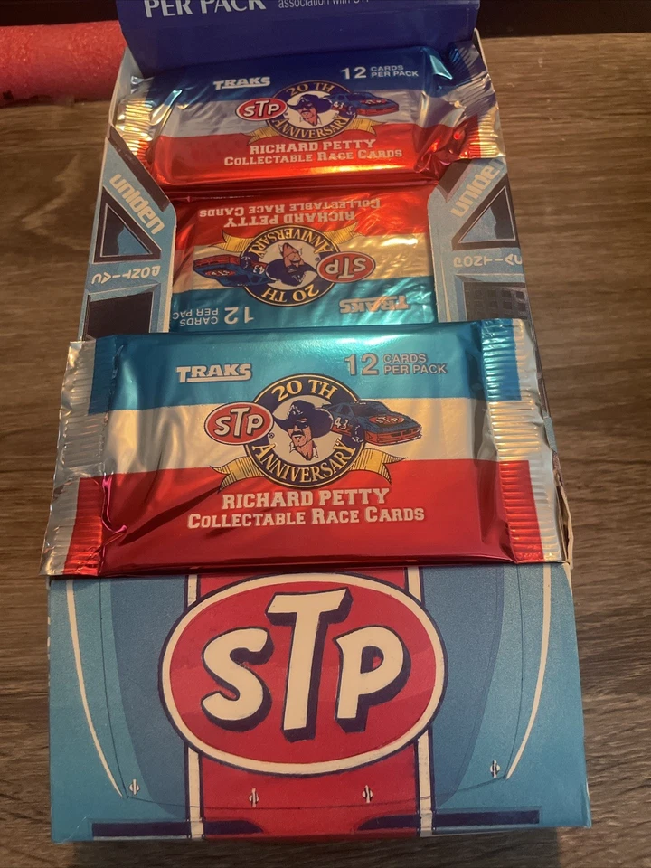 1991 Traks Richard Petty 20th Anniversary Collectable 🏎️ Race, 24 Cards, 2 Pack - Image 1 of 1
