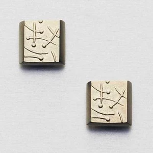 Ola Gorie Silver Small Drift Stud Earrings Scottish Boxed - Picture 1 of 12