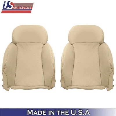 2006-2011 For Lexus GS350 GS300 Leatherette Front Top Seat Covers Parchment - Image 1 of 4