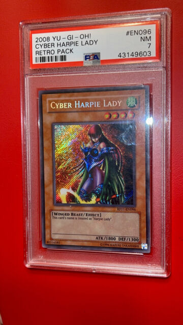 Yugioh! 3x Cyber Harpie Lady ITALIAN Secret Rare RP01-EN096 Retro Pack  Yu-Gi-Oh