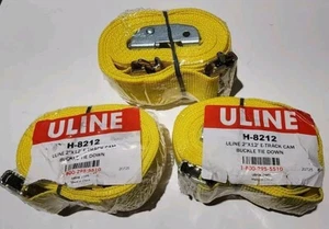 3er-Pack - Uline Cam Buckle Tie down, E-Track, 2" x 12', 2500 lbs Cap. # H-8212 - Bild 1 von 3