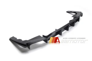 Carbon Fiber E Style Rear Diffuser QUAD Fit For BMW F80 M3 F82 F83 M4 Bumper - Imagen 1 de 3