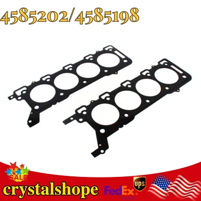 Left Right Engine Cylinder Head Gaskets Kit for Land Rover Range Rover LR3 05-09 Foto 1 de 4