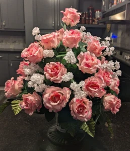 Cemetery Urn Flowers - Picture 1 of 2