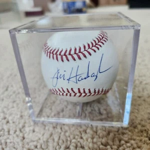 University of Michigan Wolverines Jim Harbaugh Autographed Baseball Cube PSA COA - Picture 1 of 7