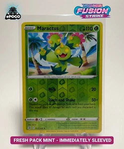 Maractus 012/264 Reverse Holo Pokemon TCG: Fusion Strike Card MINT SHIPPED TODAY - Picture 1 of 2