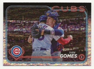 2024 Topps Complete Set YAN GOMES Hobby Foilboard 017/265 Cubs #581 - Image 1 of 2