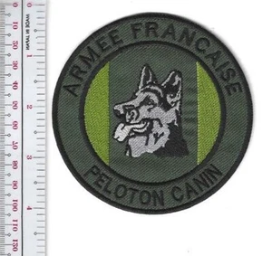 K-9 Francia Ejército Canino Pelotón Perros de Guerra Ejército Francés Pelotón Canino Ganchos de vello - Imagen 1 de 1