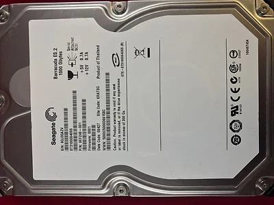 Seagate 1TB 3.5" Hard Drive ST31000640SS 7200 RPM 1000GB SAS Barracuda ES.2 - Image 1 of 2