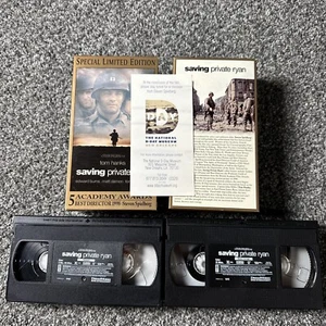 Saving Private Ryan Widescreen Special Limited Ed. VHS Steven Spielberg - Picture 1 of 5