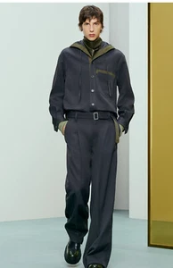 Pantalones de lana ancha para hombre ZARA SRPLS talla 31,32,34 - Imagen 1 de 7