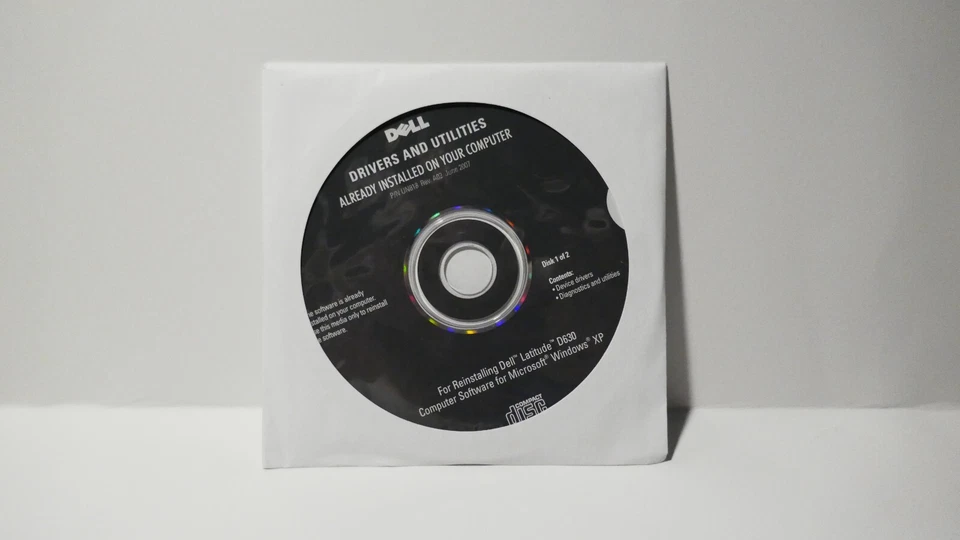 Dell Reinstallation FOR Dell Latitude D630 Laptop - Image 1 of 1