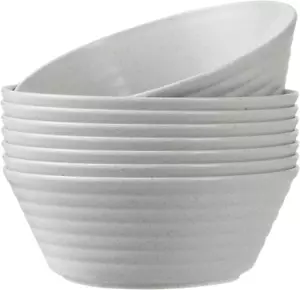 Cereal Bowl, Set of 8 Soup Bowls 36 Ounces Unbreakable Wheat Straw Bowls - Picture 1 of 7