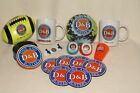 Dave & Busters 10Pc Promotional Lot Items  - Balls/Mugs/etc. New & Used/VG