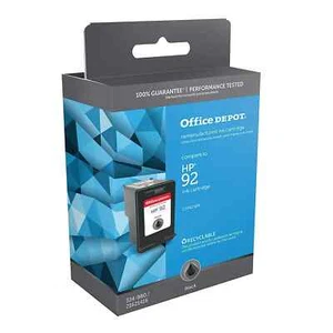 Office Depot HP 92 Remanufactured Black Ink Cartridge C9362WN - Picture 1 of 2