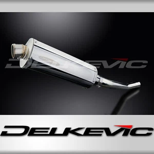 Suzuki GSF600 Bandit 1995-2005 Slip On 14" Oval Stainless Exhaust Muffler Kit - Bild 1 von 5