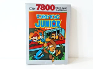 Donkey Kong Junior Atari 7800 embalaje original 1988 - Imagen 1 de 19