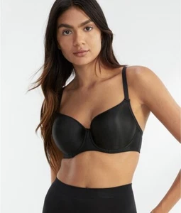FANTASIE FL4510 SMOOTHING T-SHIRT UNDERWIRE BRA IN BLACK SIZE 32DD - Picture 1 of 5