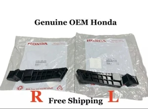 NEW OEM 07 - 12 ACURA RDX FRONT BUMPER DRIVER & PASSENGER FENDER BRACKET HOLDER - Picture 1 of 17