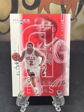 2000-01 Upper Deck Black Diamond Khalid El-Amin RC #116 Rookie Gems #/750 Bulls
