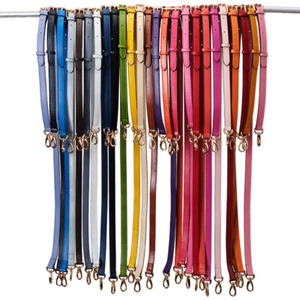 Women's Real Litchi Leather Shoulder Crossbody Handbag Replacement Bag Strap - Picture 1 of 23