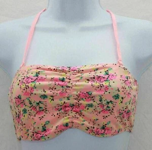 Native Intimates Bralette Removable Straps Pink Floral Size Medium - Picture 1 of 2