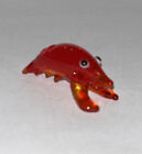 Miniature Tiny Lampwork Flame Hand Blown Glass Lobster Crayfish Figurine New