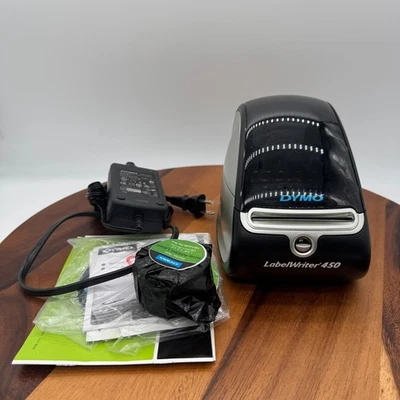 Impresora de etiquetas térmicas Dymo LabelWriter 450 con adaptador de CA #1750110 #2 Foto 1 de 4