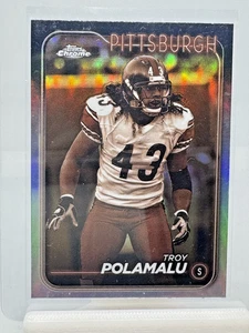Troy Polamalu [Refractor Sepia] - 2024 Topps Cromo #162 - Imagen 1 de 2