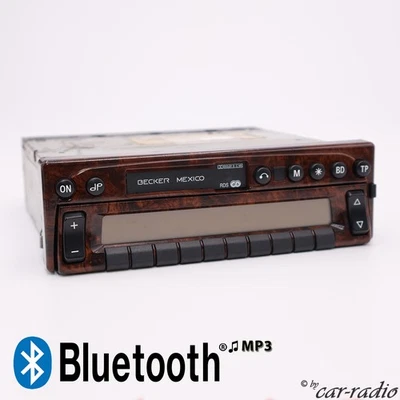 Original Becker Mexico BE2330 Bluetooth Radio Wurzelholz 1-DIN Autoradio IN122 - Bild 1 von 4