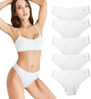 Ropa interior de bikini sin costuras para mujer No-Show | Ropa interior cortada con láser Bragas | 5... Foto 1 de 4