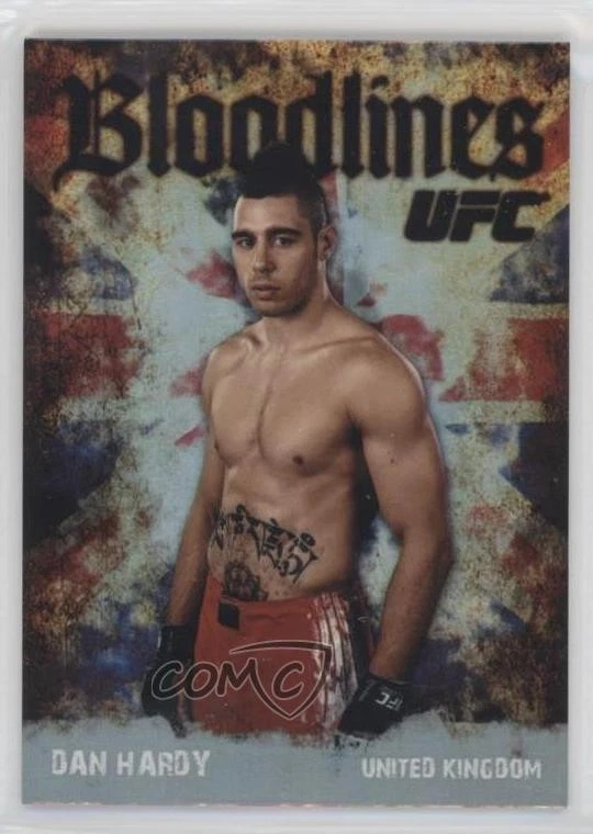 2009 Topps UFC Bloodlines Dan Hardy #BL-19 Rookie RC - Image 1 of 2