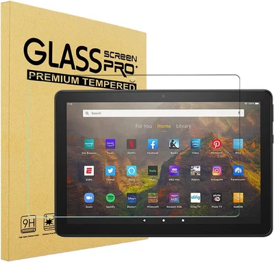 Tempered Glass Screen Protector for Fire HD 8/8 plus Tablet 8 Inch(14Th/12Th/10T - Image 1 of 4