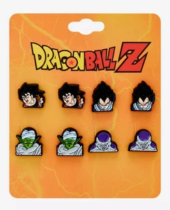 Dragon Ball Z Earrings Set, Goku, Vegeta, Piccolo, and Frieza Earrings - Picture 1 of 4