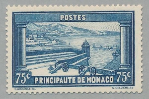 Briefmarke Monaco 125 ** postfrisch ohne Scharnier - Bild 1 von 1