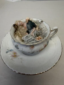 SUSAN SNOGRASS UND STEPHANIE BLYTHE TEETASSE SCHLAFENDE FEE PUPPE PUPPE - Bild 1 von 5