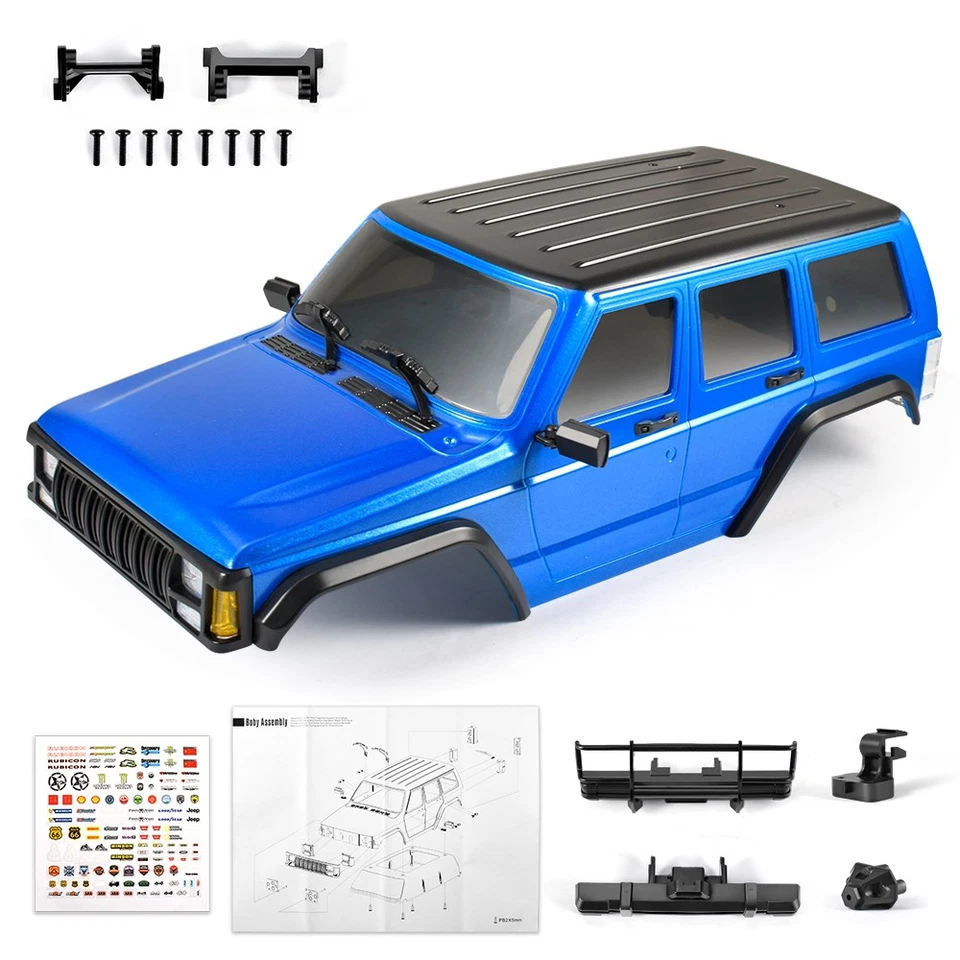 AUSTAR RC 1:18 Jeep Car Body Shells Casing Cover For 1/18 RC Crawler Car Parts - Image 1 of 4