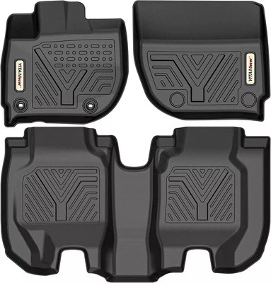 3D Floor Mats Set for 2016-22 Honda HR-V HRV All Weather TPE Rubber Floor Liner Foto 1 de 4