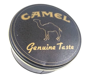 Camel Zigarettendose "Genuine Taste" Metall braun Vintage 1994 original - Bild 1 von 9