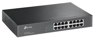 TP-LINK - Suis Ethernet 16 Port Meja/Rak Tanpa Pengurusan - Picture 1 of 3