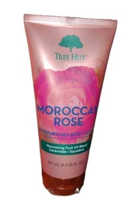 Tree Hut Moroccan Rose Moisturizing Body Lotion - Full Size 8.5oz See Descript. - Picture 1 of 2