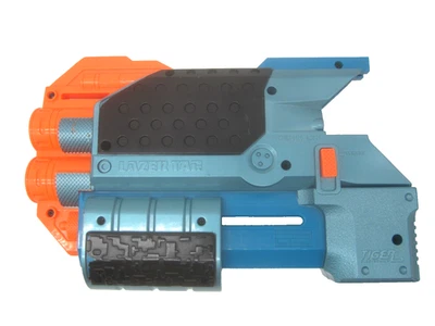 Tiger Electronics Phoenix LTX acessório de espingarda azul Lazer Tag arma testada a laser - Imagem 1 de 4