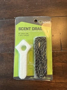 HME Products Economy 48" Drag Line Deer Bag/2 Split Scent Wicks - HMEESD - Picture 1 of 2