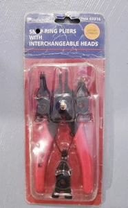 PITTSBURGH SNAP RING PLIERS with Interchangeable Heads New in orig pkg. # 03316  - Picture 1 of 2