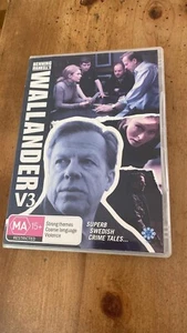 RARE WALLANDER V3 DVD TV SERIES LIKE NEW CRIME DRAMA KENNETH BRANAGH BBC - Picture 1 of 2