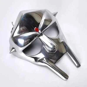 MF Doom Mask Gladiator Mad-villain Metal Face Armor Halloween Face mask party - Picture 1 of 7